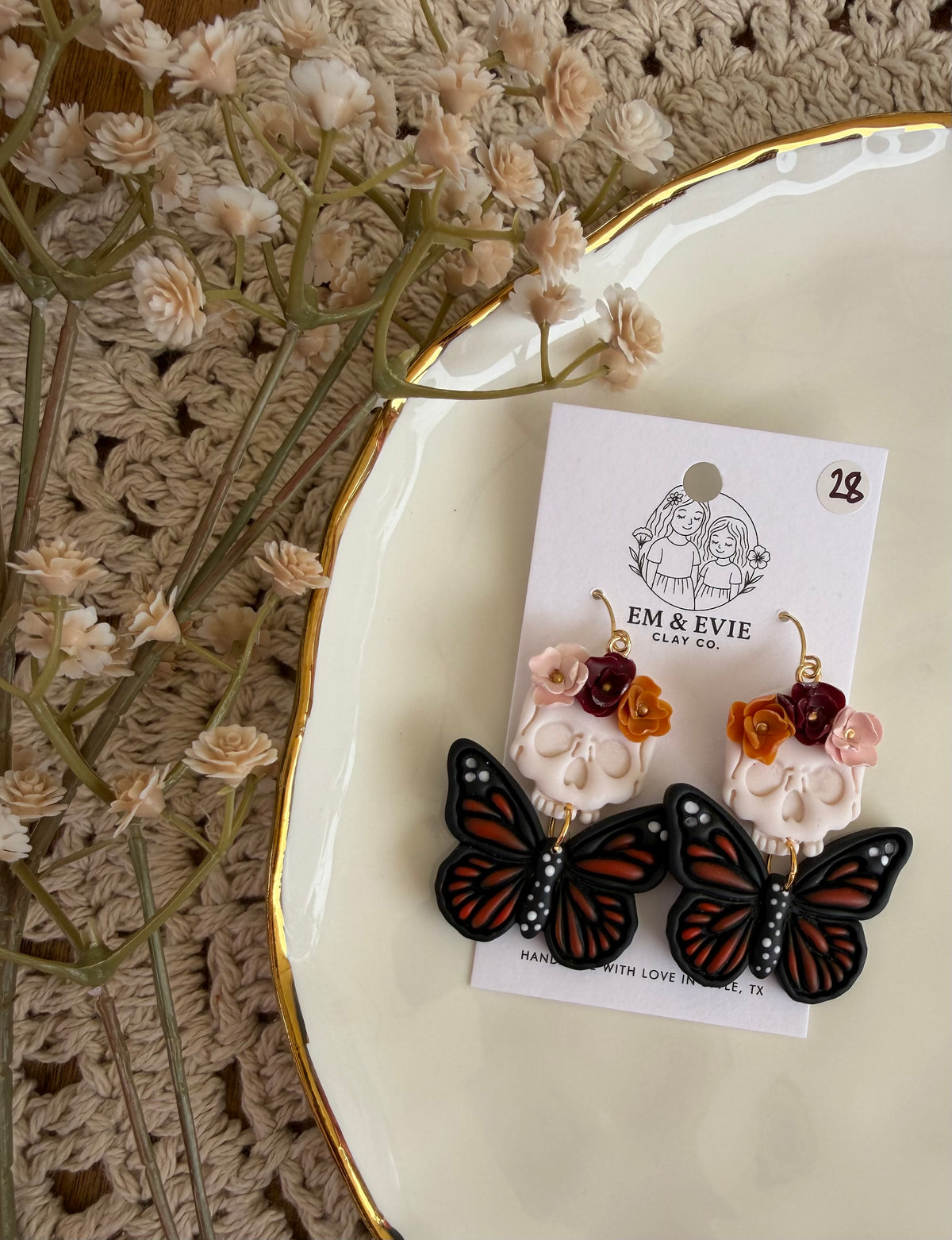 monarch sugar skulls